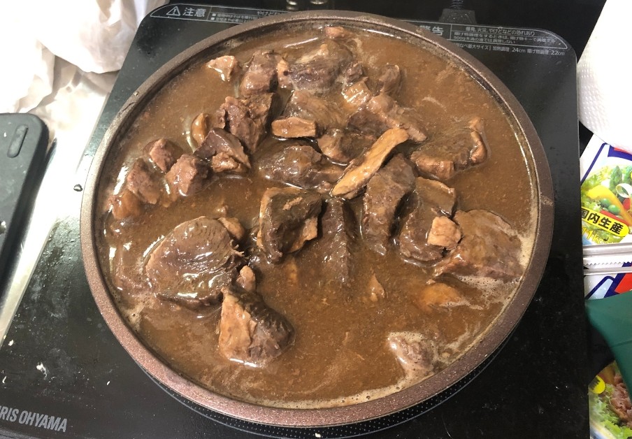 マグロの生姜煮