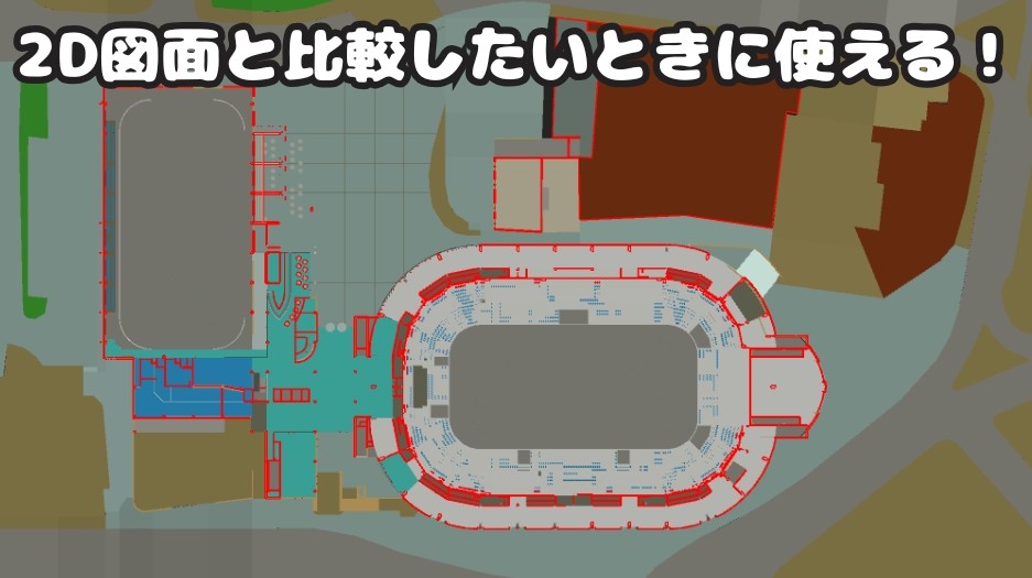 直行投影モードの活用事例