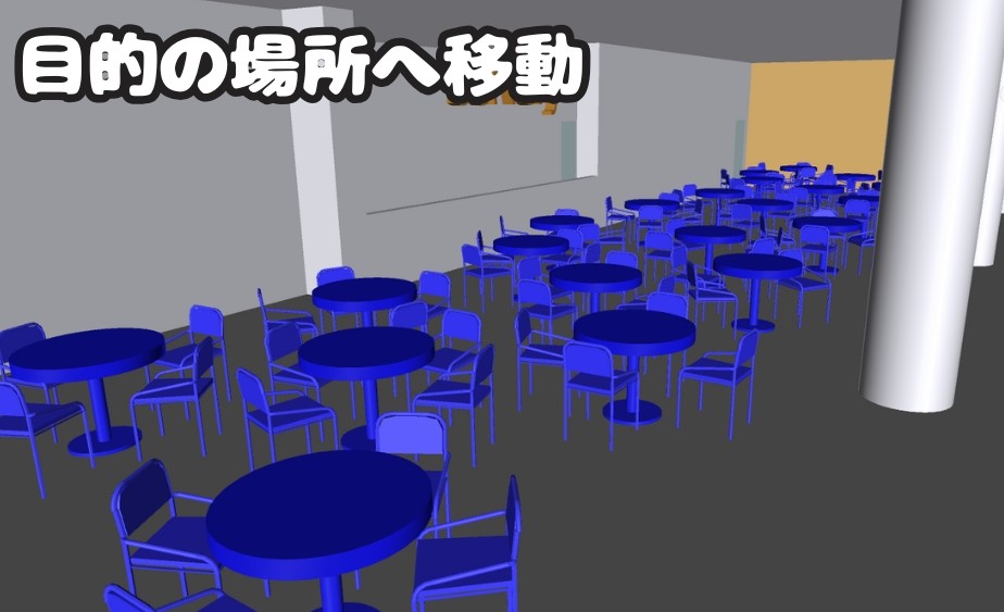 ズームで目的の場所へ移動
